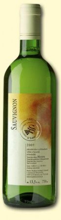 Fľaša vína Sauvignon 2009, výber z hrozna (suché)