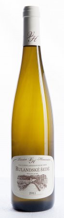 Fľaša vína Rulandské šedé 2011, pozdný sber (polosladké)