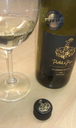 Fľaša vína Sylvánské zelené 2012, pozdný sber (suché)