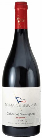 Fľaša vína Cabernet Sauvignon 2017, výber z hrozna (suché)