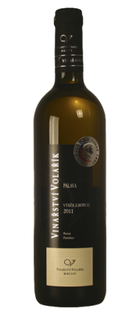 Fľaša vína Pálava 2011, bobuľový výber (sladké)