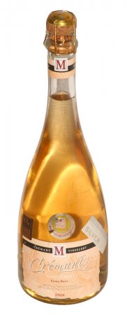 Fľaša vína Crémant Blanc de Noir 2006, šumivé víno stanovenej oblasti (sekt. s.o.) (extra brut)