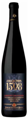 Fľaša vína Cabernet Sauvignon (Collection 1508 PS) 2023, pozdný sber (suché)