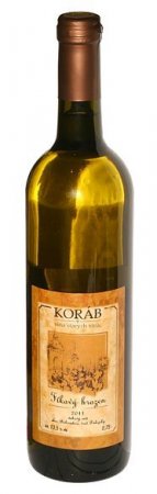 Fľaša vína Fíkový hrozen (Sauvignon) 2011, zemské víno (polosladké)