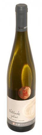 Fľaša vína Veltlínské zelené 2010, pozdný sber (polosladké)