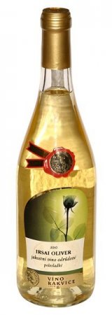 Fľaša vína Irsai Oliver 2010, akostné víno (polosladké)