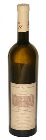 Fľaša vína Pálava 2009, výber z hrozna (sladké)