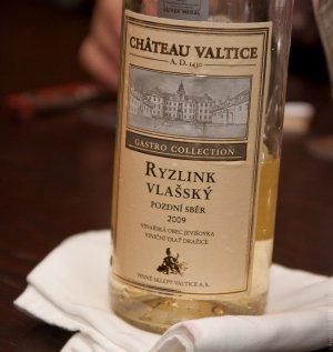 Fľaša vína Ryzlink Vlašský (Gastro collection) 2009, pozdný sber (suché)