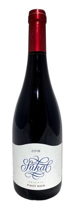 Fľaša vína Pinot Noir Reserva (Kukvička) 2018, výber z hrozna (suché)