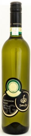Fľaša vína Sauvignon 2019, voc (polosuché)