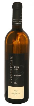 Fľaša vína Ryzlink vlašský 2009, pozdný sber (suché)
