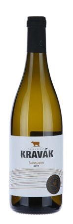 Fľaša vína Sauvignon (Kravák) 2019, pozdný sber (suché)