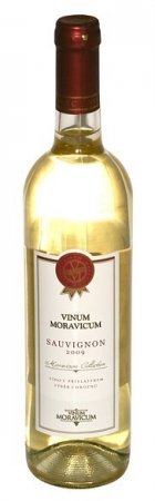 Fľaša vína Sauvignon 2009, výber z hrozna (polosladké)