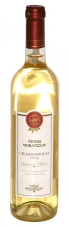 Fľaša vína Chardonnay 2009, výber z hrozna (polosladké)