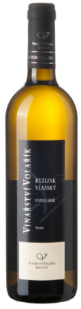 Fľaša vína Ryzlink vlašský 2020, kabinetné víno (suché)