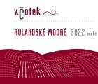 Rulandské modré 2022, moravské zemské víno Rulandské modré 2022, moravské zemské víno