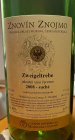 Zweigeltrebe 2008, akostné víno Zweigeltrebe 2008, akostné víno