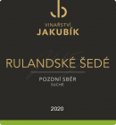 Rulandské šedé 2020, pozdný sber Rulandské šedé 2020, pozdný sber