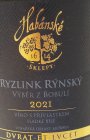 Ryzlink rýnský 2021, bobuľový výber Ryzlink rýnský 2021, bobuľový výber