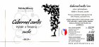 cabernet cortis 2019, výber z hrozna cabernet cortis 2019, výber z hrozna