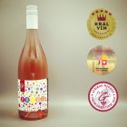 Cabernet Sauvignon rosé frizzante 2021, zemské víno Cabernet Sauvignon rosé frizzante 2021, zemské víno