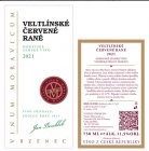 Veltlínské červené rané 2021, zemské víno Veltlínské červené rané 2021, zemské víno