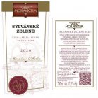 Sylvánské zelené 2020, pozdný sber Sylvánské zelené 2020, pozdný sber