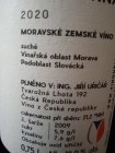 Chardonnay 2020, zemské víno Chardonnay 2020, zemské víno