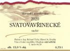Svatovavřinecké 2020, zemské víno Svatovavřinecké 2020, zemské víno