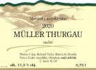 Müller Thurgau 2020, zemské víno Müller Thurgau 2020, zemské víno
