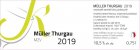 Müller Thurgau 2019, zemské víno Müller Thurgau 2019, zemské víno