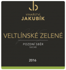 Veltlínské zelené 2016, pozdný sber Veltlínské zelené 2016, pozdný sber