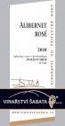 Alibernet rosé 2018, pozdný sber Alibernet rosé 2018, pozdný sber