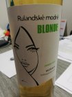 Rulandské modré 2016, pozdný sber Rulandské modré 2016, pozdný sber