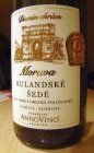 Rulandské šedé 2017, výber z hrozna Rulandské šedé 2017, výber z hrozna