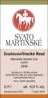 Svatovavřinecké 2016, zemské víno Svatovavřinecké 2016, zemské víno