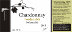 Chardonnay 2015, pozdný sber Chardonnay 2015, pozdný sber