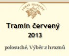 Tramín červený 2013, výber z hrozna Tramín červený 2013, výber z hrozna