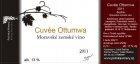 Cuvée Ottumwa (Barrique) 2011, zemské víno Cuvée Ottumwa (Barrique) 2011, zemské víno