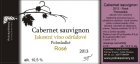 Cabernet Sauvignon 2013, akostné víno Cabernet Sauvignon 2013, akostné víno