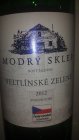 Veltlínské zelené 2012, akostné víno Veltlínské zelené 2012, akostné víno