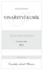 Ryzlink rýnský 2011, pozdný sber Ryzlink rýnský 2011, pozdný sber