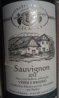 Sauvignon 2012, výber z hrozna Sauvignon 2012, výber z hrozna