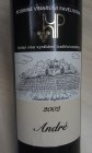 André 2002, zemské víno André 2002, zemské víno