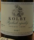 Ryzlink rýnský 2007, pozdný sber Ryzlink rýnský 2007, pozdný sber